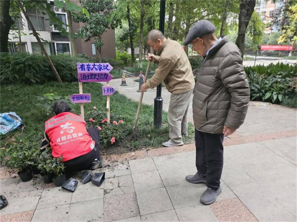 我为小区添把力 | 西花汀小区成功开展“七彩画笔汇邻里，微景观中绘新风”文明共创系列活动 (图8)