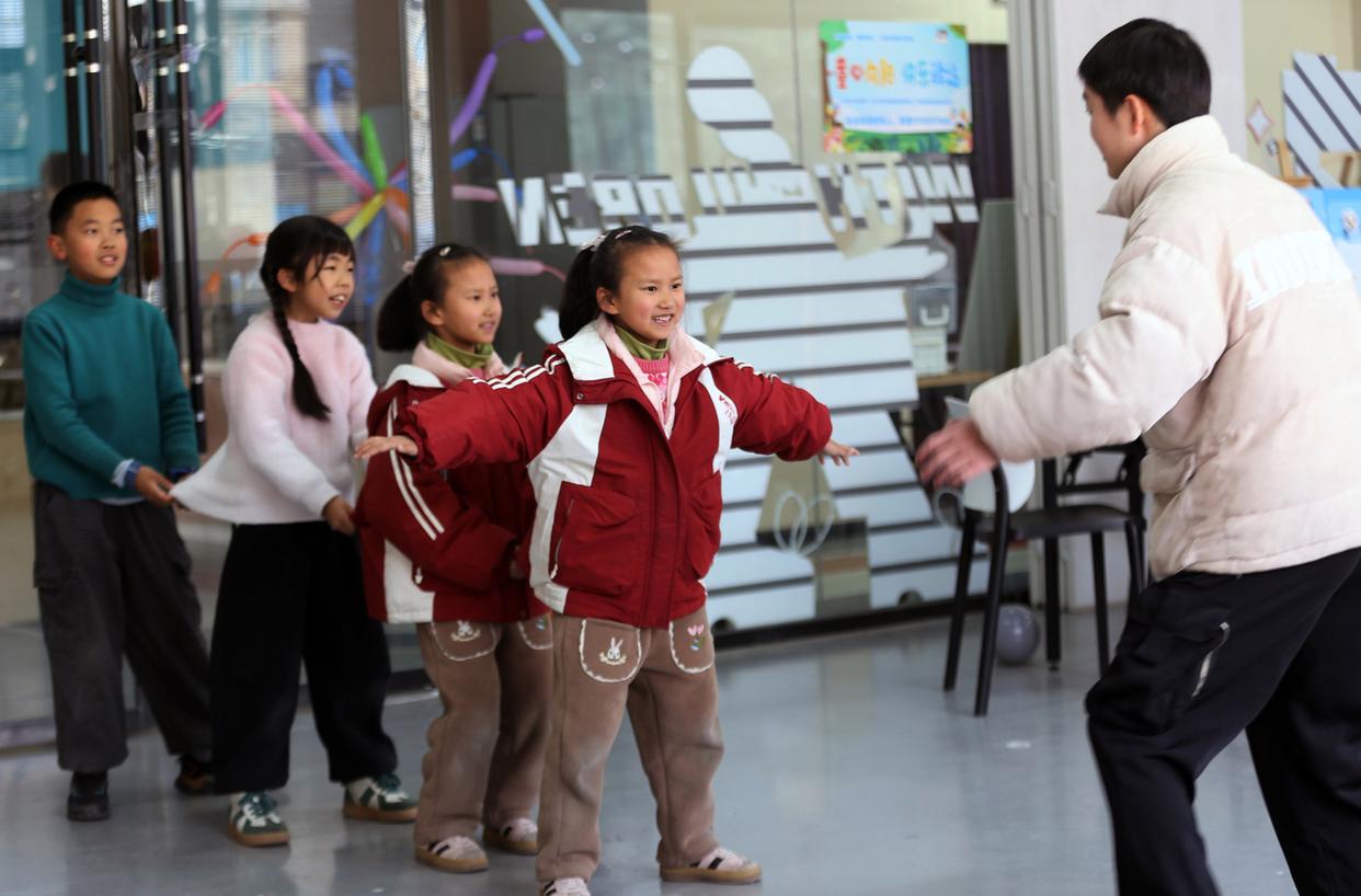 社区托管班 快乐度寒假(图3)