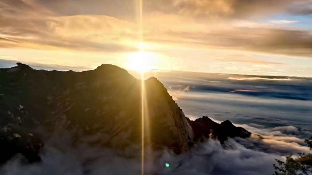 华山落日 美景如画(图2)