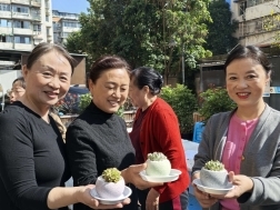 吉福社区开展趣绘邻里·吉邻绘福——空间换新计划项目-绿植养护知识讲座与实践活动(图5)