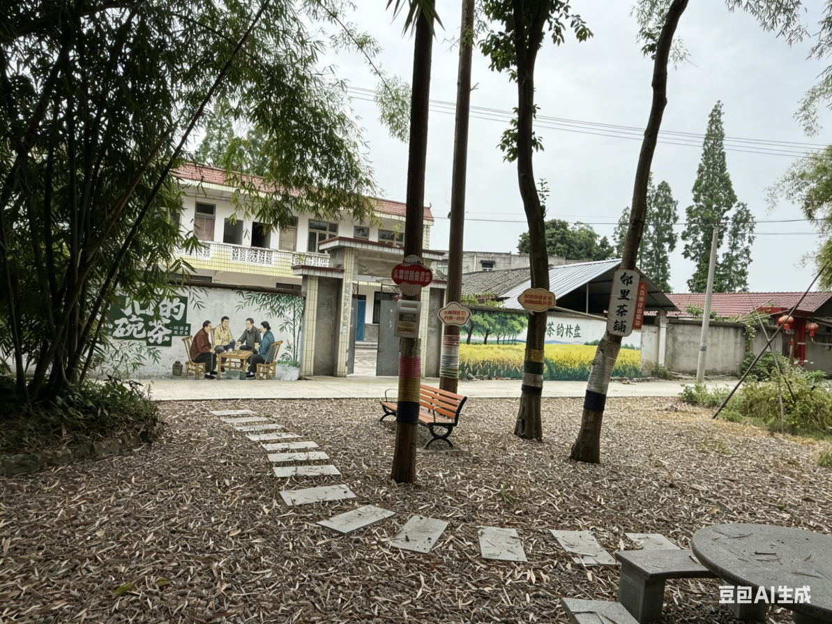“一碗茶”里集民智 林盘蝶变绘新篇——成都市新津区花桥街道创新打造筒车村人民建议征集特色林盘(图3)